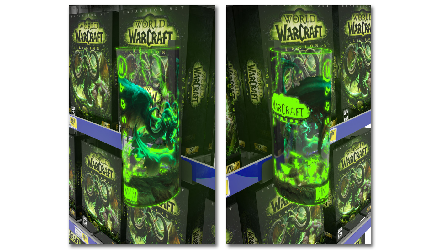 InvisiSign Blizzard Warcraft Sign