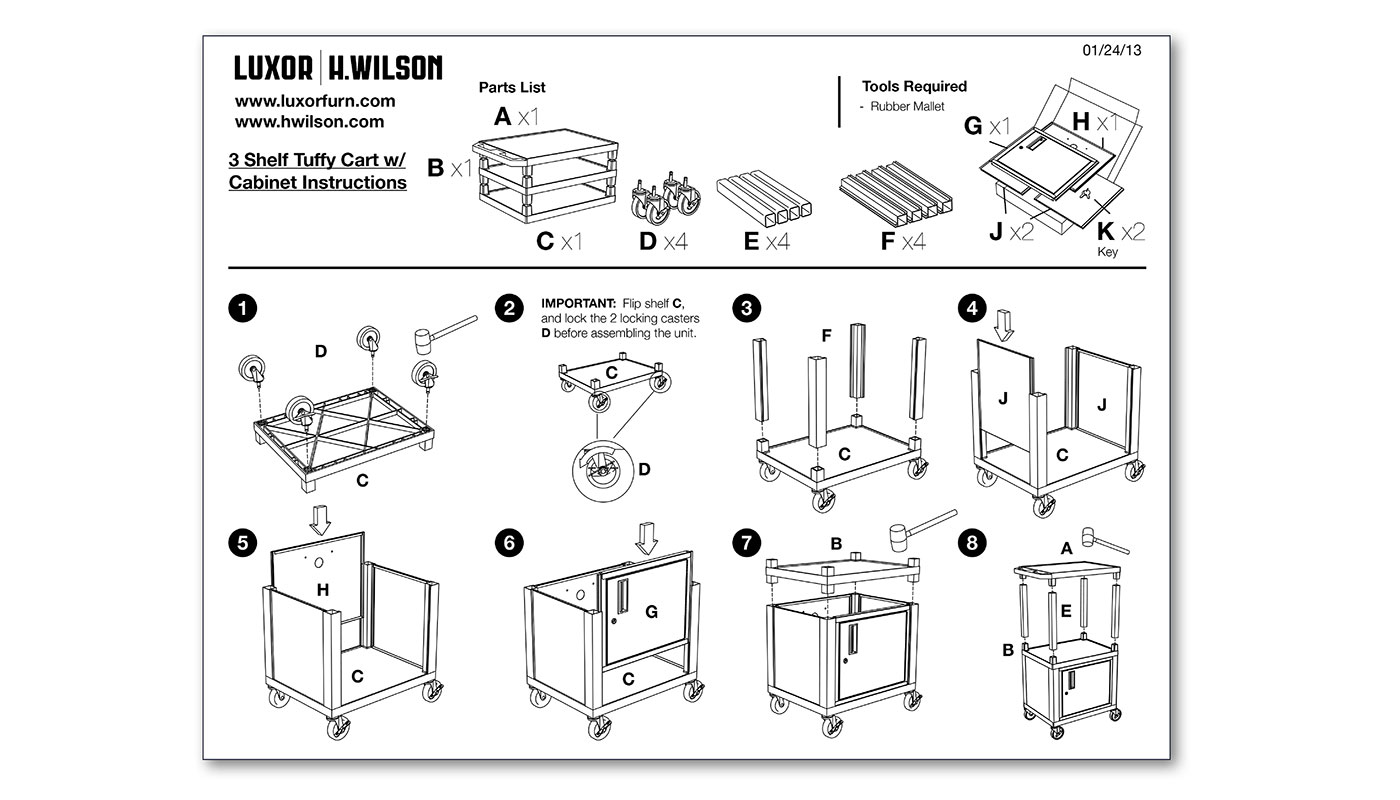 Luxor Catalog Page Layout D